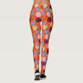 Leggings Candy pattern | Lollies pattern | lollipop 42 (Dos)