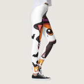 Leggings candyween - chatte sorcière halloween (Droite)
