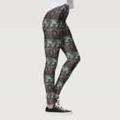 Leggings Cane Corso à moto Halloween Épouvantable (Droite)