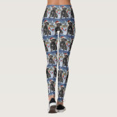 Leggings Cane Corso Winter Wonderland Noël Joie (Dos)
