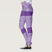 Leggings Canicule violette (Gauche)