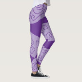 Leggings Canicule violette (Droite)