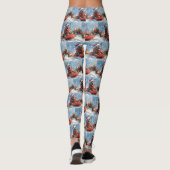 Leggings Canne Corso Dog in Sledge Let It Neige Noël (Dos)