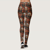 Leggings Canne Corso Halloween Éffrayant (Dos)