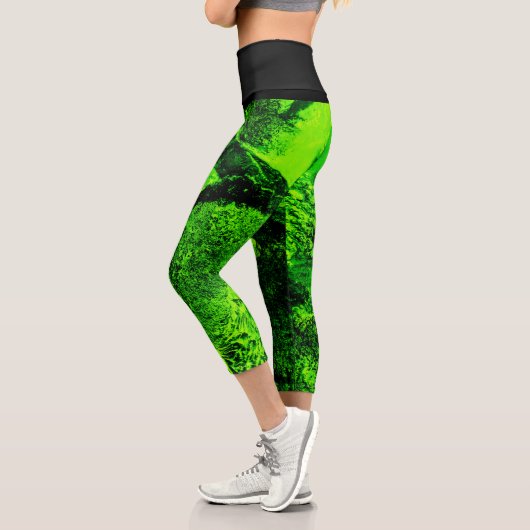 Leggings Capri à la recherche de vert (Gauche)