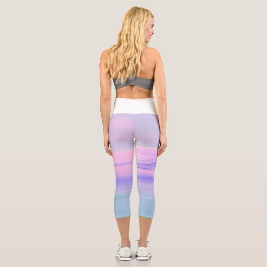 Leggings Capri abstrait (Verso)