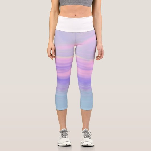 Leggings Capri abstrait (Recto)