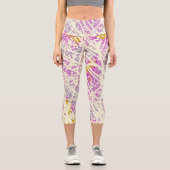 Leggings Capri Abstrait (Recto)