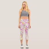 Leggings Capri Abstrait (Recto)