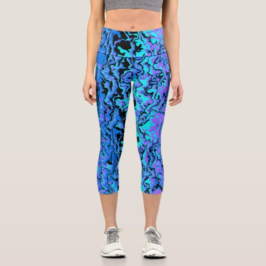 Leggings Capri Abstrait (Recto)