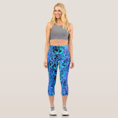 Leggings Capri Abstrait (Recto)