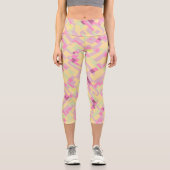 Leggings Capri Abstrait Bohème Gras (Recto)