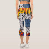 Leggings Capri Abstrait dans la bande : démarrage (Verso)