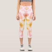 Leggings Capri Abstrait lumineux (Recto)