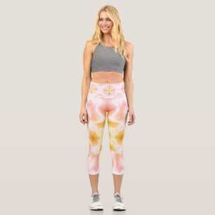 Leggings Capri Abstrait lumineux 