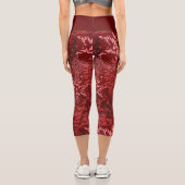 Leggings Capri Abstrait moderne (Verso)