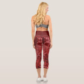 Leggings Capri Abstrait moderne (Verso)