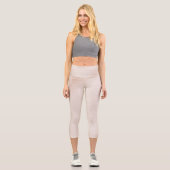Leggings Capri Abstrait neutre souple (Recto)