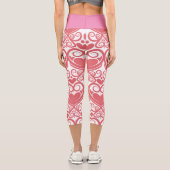 Leggings Capri Abstrait | Zazzle_Growshop. (Verso)