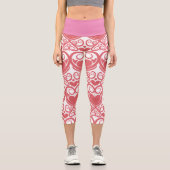 Leggings Capri Abstrait | Zazzle_Growshop. (Recto)