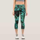Leggings Capri Abyssal Emergence (Recto)