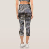 Leggings Capri Acier, gris, vert et bleu épicéa classe (Verso)