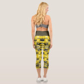 Leggings Capri Activate My Heart Pattern (Verso)