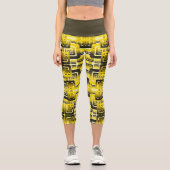 Leggings Capri Activate My Heart Pattern (Recto)