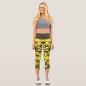 Leggings Capri Activate My Heart Pattern (Recto)