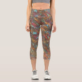 Leggings Capri Affiche Pie voleuse (Recto)