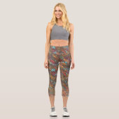 Leggings Capri Affiche Pie voleuse (Recto)