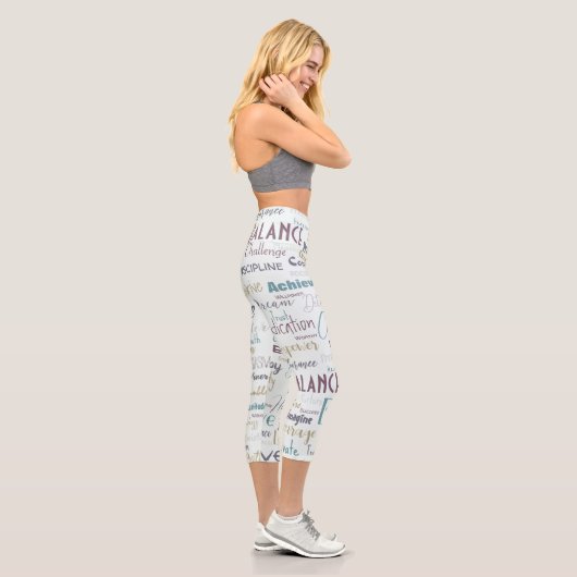 Leggings Capri Affirmation (Droite)