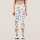 Leggings Capri Affirmation (Recto)
