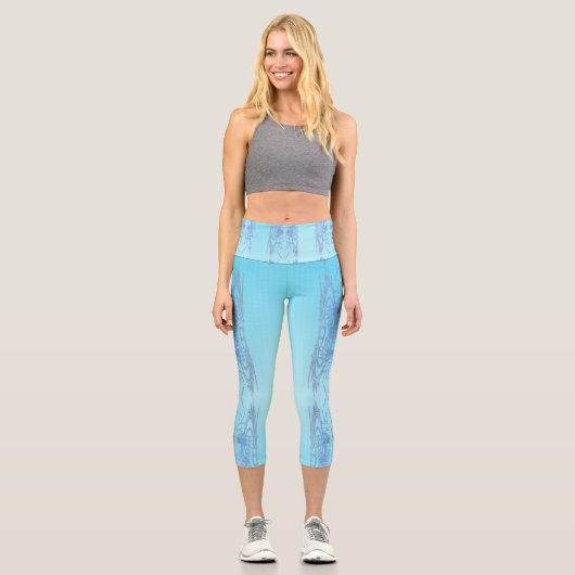 Leggings Capri Ailes d'argent (Recto)