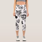 Leggings Capri Alice White Rabbit Wonderland Classic (Recto)