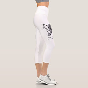 Leggings Capri Alien gris, la vérité est là