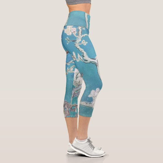 Leggings Capri Almond Blossom Van Gogh Art (Droite)