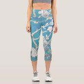 Leggings Capri Almond Blossom Van Gogh Art (Recto)