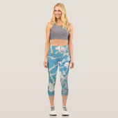 Leggings Capri Almond Blossom Van Gogh Art (Recto)