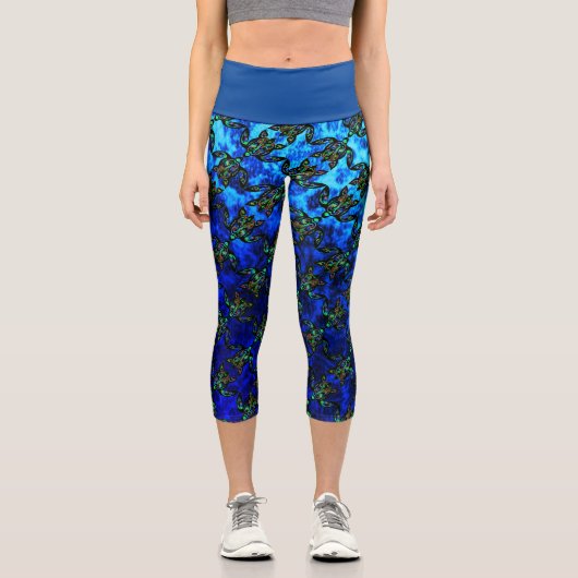 Leggings Capri Aloha Hawaii (Recto)