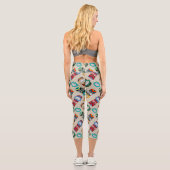 Leggings Capri Aloha Tiki (Verso)