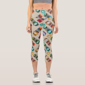 Leggings Capri Aloha Tiki (Recto)