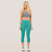 Leggings Capri Améliorez votre conception avec un Arrière - plan (Recto)