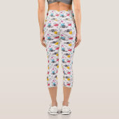 Leggings Capri AMIS™ | Motif d'icône (Verso)