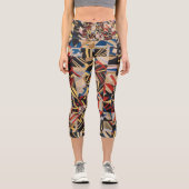 Leggings Capri Amish folle courtepointe (Recto)