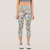Leggings Capri Amusement de glace (Recto)