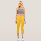 Leggings Capri Ancres jaunes (Recto)