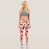 Leggings Capri Anémone gras et chic (Recto)