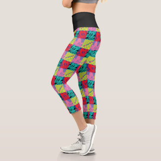 Leggings Capri Animaniacs | Warner Siblings Pop Art Graphic