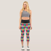 Leggings Capri Animaniacs | Warner Siblings Pop Art Graphic (Recto)